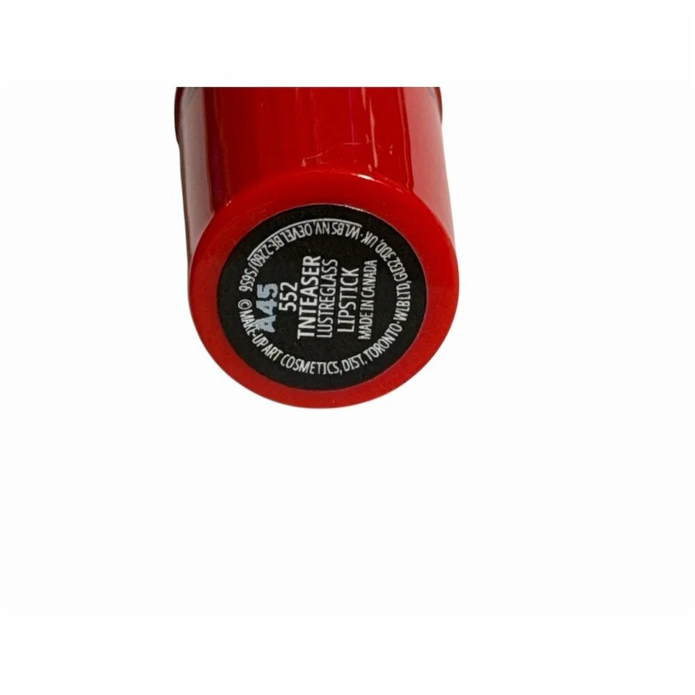 MAC Holiday 2025 Lustreglass Lipstick in TNTEASER LE